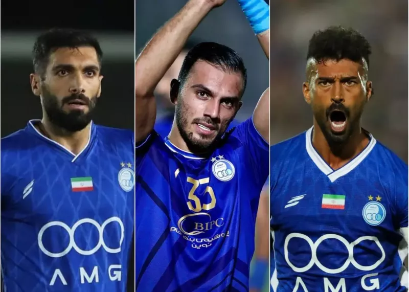 جلوگيري از تمرين 3 بازيکن استقلال