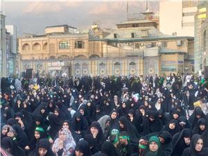 اجتماع باشکوه بانوان عزادار «در پناه نور» در امامزاده صالح(ع) تجریش برگزار شد+تصاویر- بخش اول