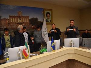 مراسم قرعهکشي فوتبال چهارمين دوره المپياد فرهنگيورزشي «پرچم» در تبريز برگزار شد