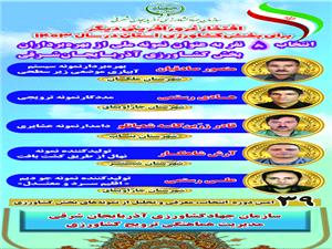 انتخاب 5 نفر از بهره برداران بخش کشاورزي آذربايجان شرقي به عنوان برگزيده نمونه ملي