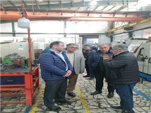 بازديد مدير کل امور مالياتي استان مازندران از شرکت پيشرو پليمر طبرستان؛/ تأکيد بر رفع موانع توليد و حل مشکلات مالياتي