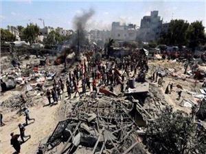 شهادت 386نفر در غزه از زمان اعلام آتشبس