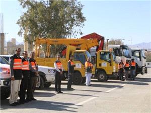 آمادگي کامل نيروهاي راهداري سيستان و بلوچستان در پي هشدار سطح زرد سازمان هواشناسي