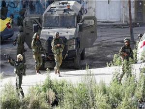 تداوم حملات اشغالگران صهیونیست به کرانه باختری و زخمی شدن چند نفر