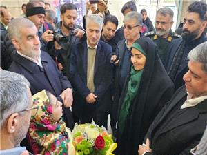 ورود وزیر راه و شهرسازی به استان اردبیل برای بازدید از مسکن حمایتی و راه آهن