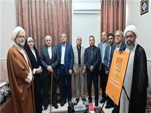 کتابت نسخه خطي صحيفه سجاديه به دست خوشنويسان هرمزگاني/سخنراني احمد مرادي در جمع مديران بانک ملي و پتروشيميها