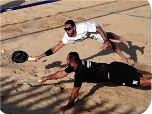 قهرماني بنده نژاد و جوينده در رقابتهاي بينالمللي تنيس ساحلي