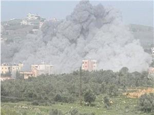 حملات سنگین رژیم صهیونیستی به جنوب لبنان