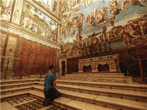 Famed Sistine Chapel fresco to be covered during restoration
