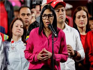 Venezuela says interim president met with U.S. envoy