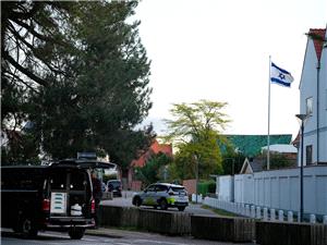 Danish court convicts two Swedes of terrorism for grenade attack near Israeli embassy