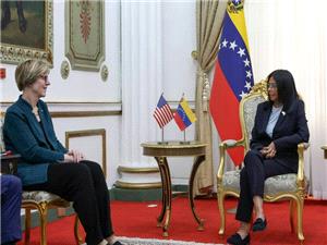 US envoy evokes transition to `democratic` Venezuela