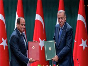 السیسی وأردوغان یوقعان البیان المشترک لمجلس التعاون الاستراتیجی