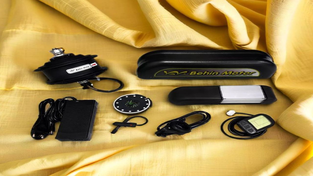 ترفند نصب موتور برقی روی دوچرخه